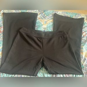 EMERY ROSE Plus Solid Flare Leg Pants